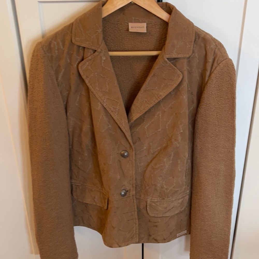 BLUE WILLI’S Organic Cotton Blazer.  Sz. XL